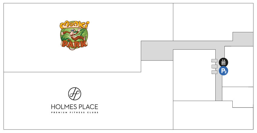 Centerplan mit Positionsmarker