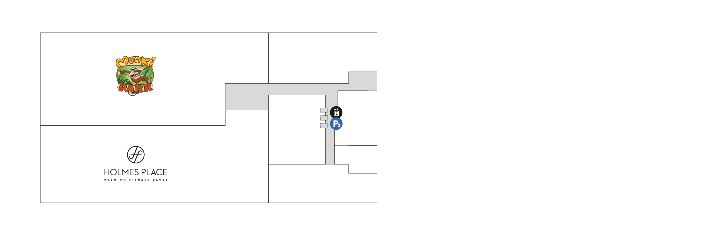 Centerplan mit Positionsmarker
