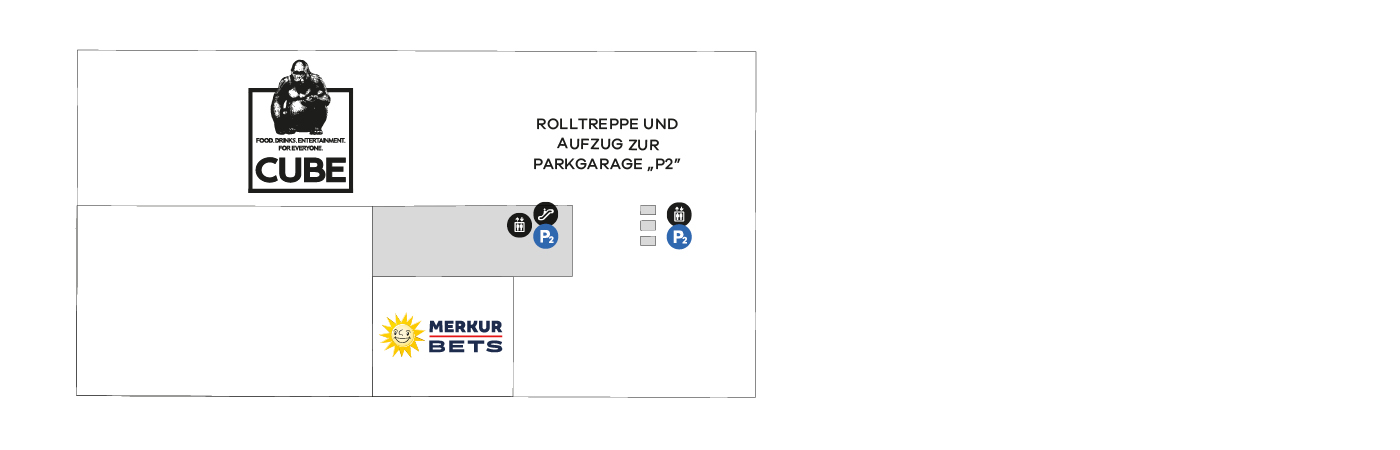 Centerplan mit Positionsmarker